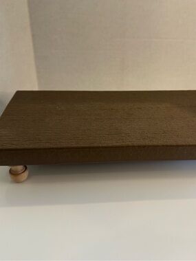 Oak Composite Wood Riser (repels water) great for bathroom, kitchen or outdoors